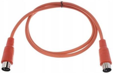 Kabel przewód audio sygnałowy MIDI Din 5 pin 1 m the sssnake SK366-1-OR - zdjęcie 4