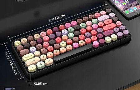 Klawiatura Ajazz 308i multicolor Retro - zdjęcie 4
