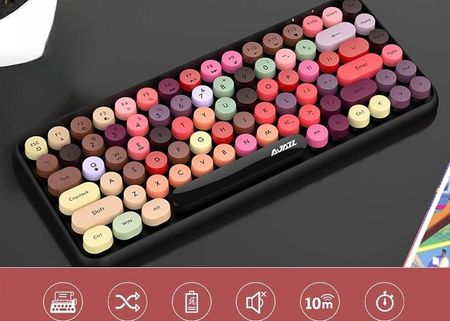 Klawiatura Ajazz 308i multicolor Retro - zdjęcie 3