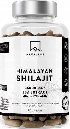 Aavalabs Mumio Himalajskie Shilajit 600mg 90kaps. - zdjęcie 6