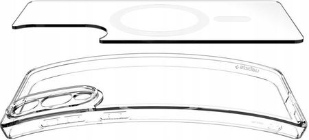 Spigen Przezroczyste Dopasowane Etui Do Magsafe Na Galaxy S25 Edge Szkło - zdjęcie 6