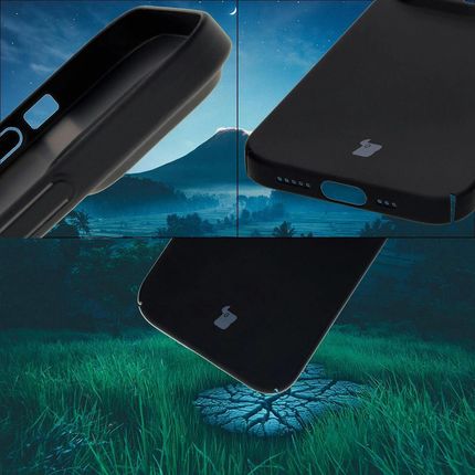 Bizon Etui Case Łupka Do Iphone 14 Pro Max Czarne - zdjęcie 4