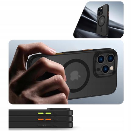 Tech Protect Matowe Etui Case Obudowa Cover Plecki Do Magsafe Na Iphone 16 Pro Max - zdjęcie 2