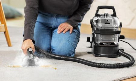 Bissell Myjka Parowa Odkurzacz Piorący Do Głębokiego Czyszczenia Hydrosteam - zdjęcie 4