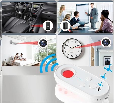 Kopier Wykrywacz Detektor Przenośny Mini Do Ukrytych Kamer Wifi 2G/3G/4G/5G - zdjęcie 2