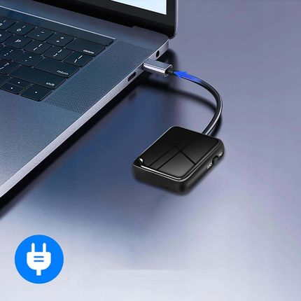 Bedee Dyktafon Mini Mały Szpiegowski 16Gb Usb Rejestrator Podsłuch - zdjęcie 3