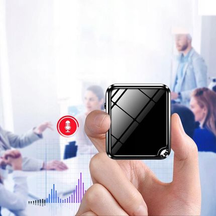 Bedee Dyktafon Mini Mały Szpiegowski 16Gb Usb Rejestrator Podsłuch - zdjęcie 5