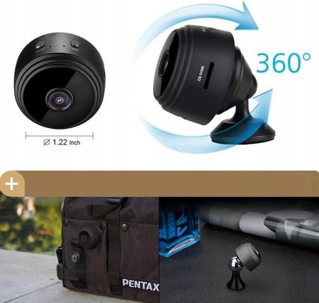 Kopier Kamera Szpiegowska Mini Wifi Hd Detekcja 32Gb - zdjęcie 3
