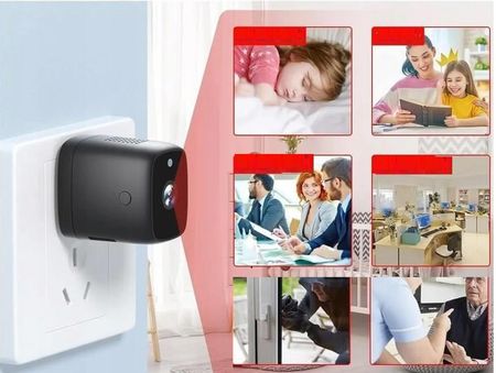 Kopier Mini Kamera 1080P Szpiegowska Ip Wifi Hd Ukryta W Ładowarce - zdjęcie 3