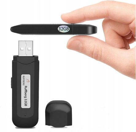 Ruffberg Pendrive Szpiegowski Usb Z Dyktafonem 32Gb – Dyskretny Podsłuch - zdjęcie 5