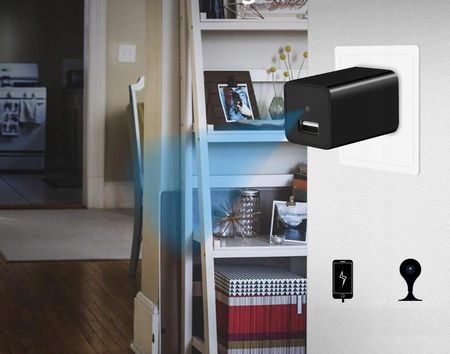 Kopier Mini Kamera Szpiegowska Hd Ukryta Detekcja Dvr W Ładowarce - zdjęcie 3