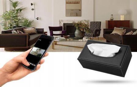 Nexus Mini Kamera Szpiegowska Wi-Fi Ukryta Chustecznik Czas Pracy Do 12H - zdjęcie 4