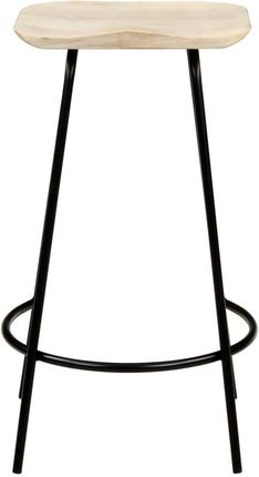 Dkd Home Decor Stołek Barowy 4szt. Lite Drewno Mango (459320648) - zdjęcie 2