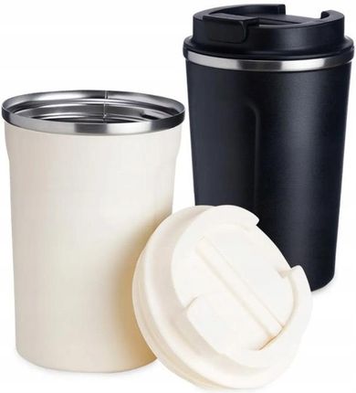 Postar Kubek Termiczny Premium Nadruk Na Potęgę Posępnego Czerepu 350Ml Kt_021 Czarny - zdjęcie 2