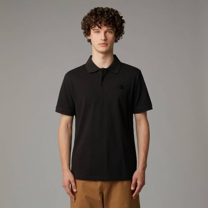 Koszulka polo męska The North Face ESSENTIAL REGULAR czarna NF0A8C1PJK3 - zdjęcie 3