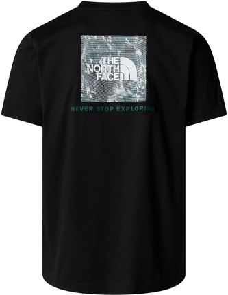 Koszulka męska The North Face BOX NSE TAILGRID INFILL czarna NF0A8C4U943 - zdjęcie 2