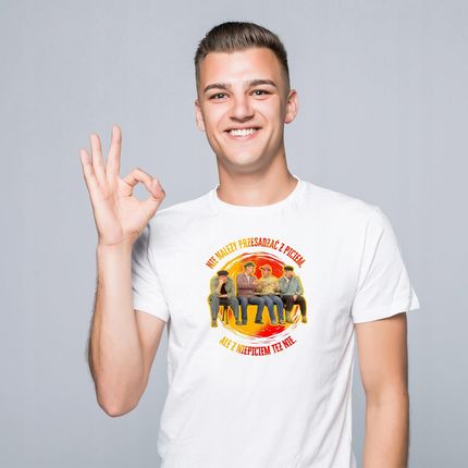 Koszulka Z Nadrukiem Śmieszny Śmieszna Grafika Ranczo - zdjęcie 5
