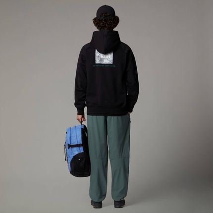 Bluza z kapturem męska The North Face RAGLAN BOX NSE TAILGRID INFILL czarna NF0A8C4X943 - zdjęcie 2