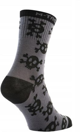 LEKKIE SKARPETKI MK.3 PIRATE SKULL 43-46 M-TAC - zdjęcie 3