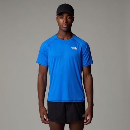 Koszulka męska The North Face SUNRISE S/S niebieska NF0A8BBPT4S - zdjęcie 3