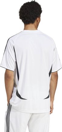 Koszulka męska adidas TEAMGEIST biała JP1113 - zdjęcie 2