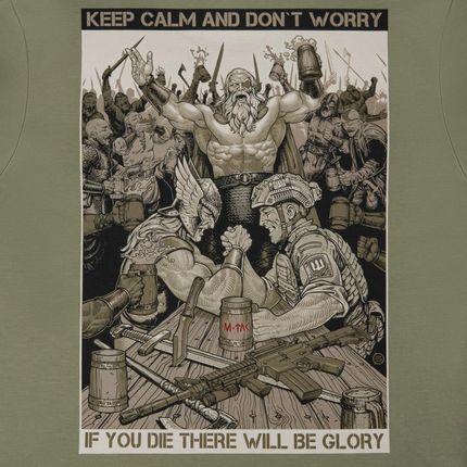 KOSZULKA KEEP CALM XL M-TAC - zdjęcie 3
