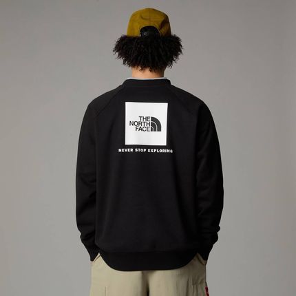 Bluza męska The North Face REDBOX czarna NF0A89FAJK3 - zdjęcie 2