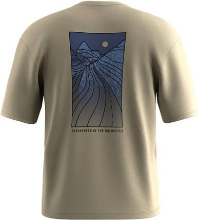 Koszulka męska Salewa EAGLE SUNSET LOOSE beżowa 00-0000029150_7180 - zdjęcie 2