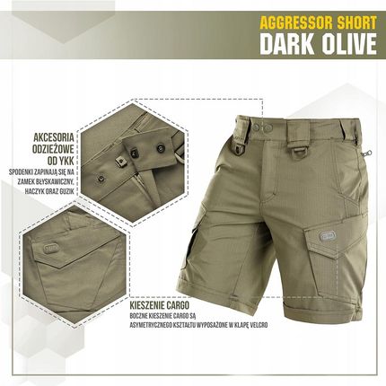 SPODENKI AGGRESSOR SHORT M M-TAC - zdjęcie 2