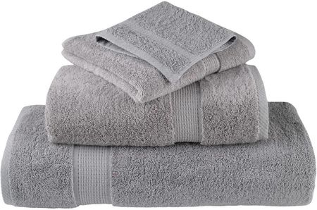 Zakito Home Ręczniczki Bawełniane Solund Szare 30X30cm 600 G/M2 10Szt. (ZH137301) - zdjęcie 2