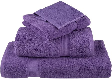 vidaXL Ręczniczki Premium Solund 4szt. Fioletowe 30X30Cm (137348) - zdjęcie 2