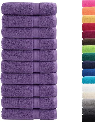 Zakito Home Ręczniki Bawełniane Solund Fioletowe 50X100Cm (ZH137355) - zdjęcie 3