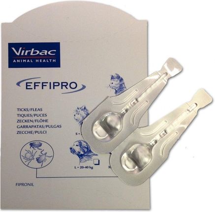 Virbac Effipro Spot On M Pies 10 20Kg Krople Na Kleszcze 1Szt. - zdjęcie 3