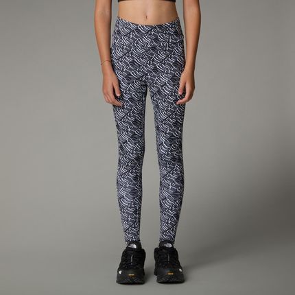 Legginsy treningowe dziewczęce The North Face NEVER STOP wielokolorowe NF0A86XV3WO - zdjęcie 3