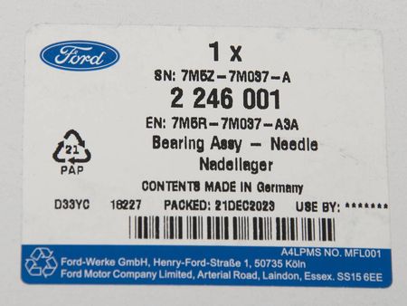 ŁOŻYSKO IGIEŁKOWE SKRZYNI BIEGÓW POWERSHIFT FORD - zdjęcie 2