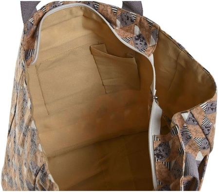 Torba Damska Home ESPRIT Brązowy Turkusowy Koral 55 x 14 x 35 cm (3 Sztuk) - zdjęcie 2
