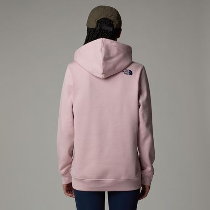 Bluza z kapturem damska The North Face DREW PEAK różowa NF0A89EHB4Q - zdjęcie 3