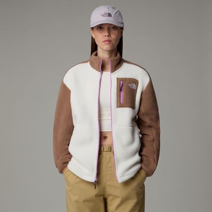 Polar damski The North Face YUMIORI beżowy NF0A88425K9 - zdjęcie 2