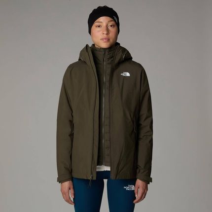 Kurtka wodoodporna damska The North Face CARTO TRICLIMATE zielona NF0A5IWJ4FY - zdjęcie 2