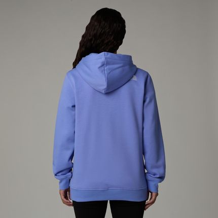 Bluza z kapturem damska The North Face DREW PEAK fioletowa NF0A89EH7UH - zdjęcie 3