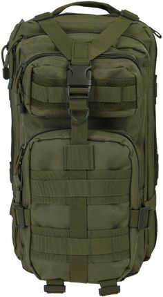 Anytech Plecak Wojskowy Khaki Taktyczny Militarny Survival Zielony 28L - zdjęcie 5