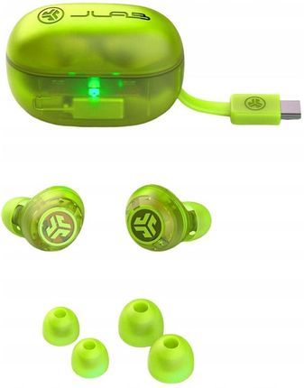 Jlab Go Pop ANC Transparent Neon (JLGOPOPANCTRNG) - zdjęcie 2