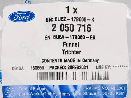 LEJEK WLEWU PALIWA FORD BENZYNA _ 2050716 _ 8U5A-17B068-EB _ 8U5Z-17B068-D - zdjęcie 3