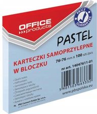 Zdjęcie Office Products Bloczek Samoprzylepny Niebieski Karteczki Notes - Czerwionka-Leszczyny