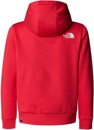 Bluza z kapturem dziecięca The North Face SIMPLE DOME czerwone NF0A8AXV6IE - zdjęcie 2