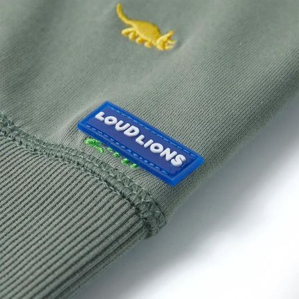 Bluza dziecięca, khaki, 104 - zdjęcie 3