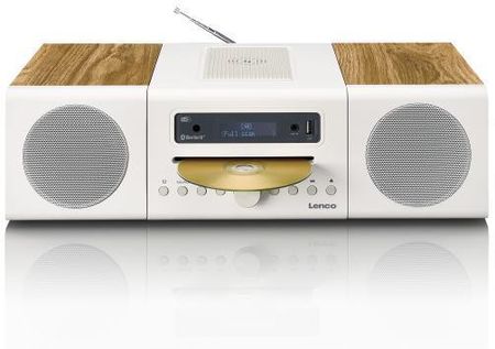 Wieża Lenco MC-375WHWD Biały (MC375WH) - zdjęcie 2