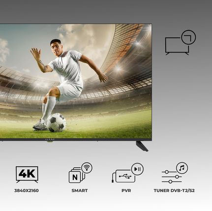 Telewizor LED Kiano KE50 50 cali 4K UHD - zdjęcie 5