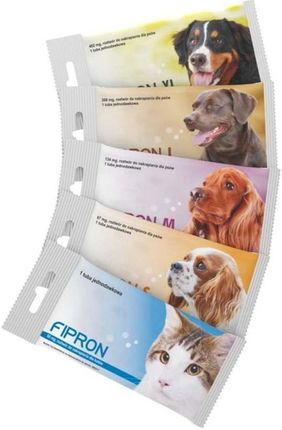 Bioveta Fipron Krople Na Kleszcze Pchły Dla Psa M 10-20Kg 10szt. - zdjęcie 2