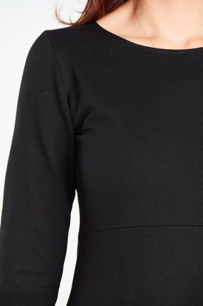 Codzienna Sukienka Czarny | WYGODNA Letnia Sukienka Czarny r.L/XL Wygodna - zdjęcie 5